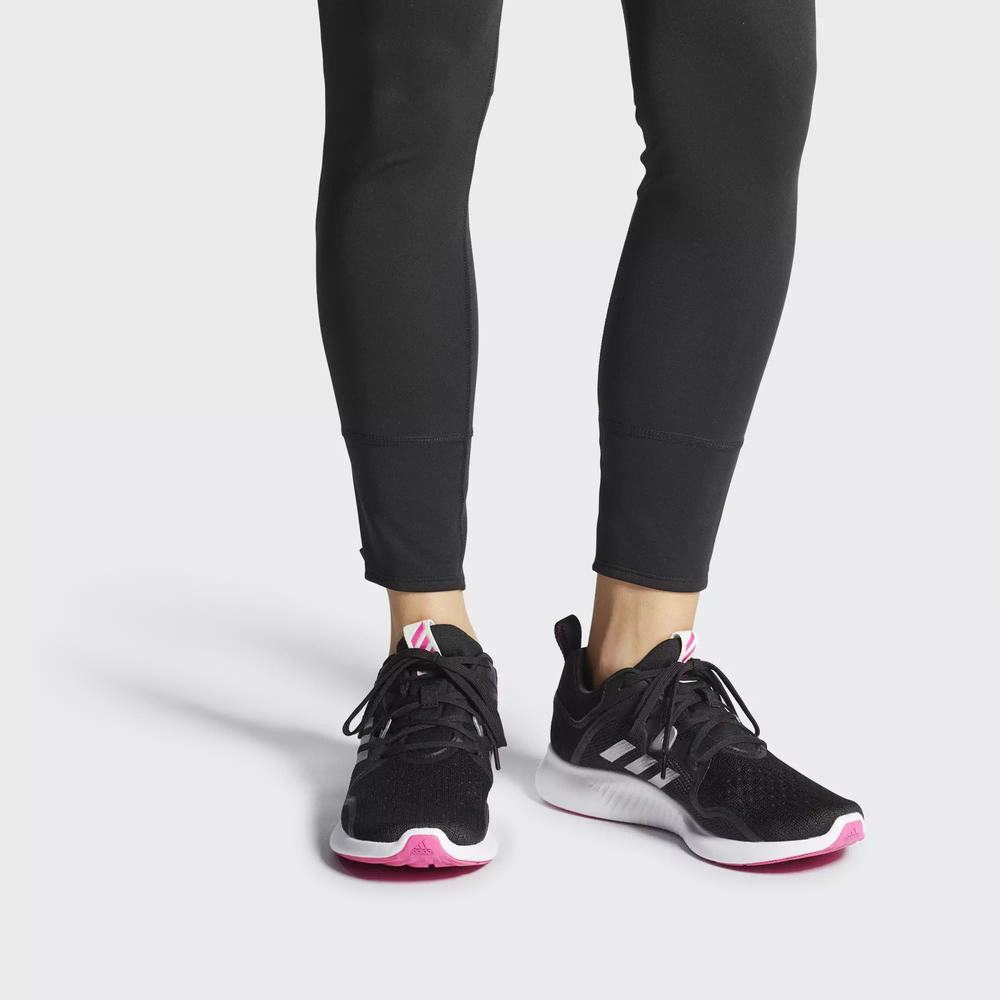 Adidas Edgebounce Tenis Para Correr Negros Para Mujer (MX-56024)